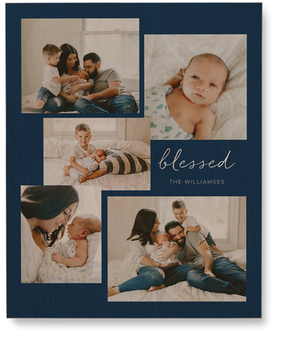 Take Five Wall Art, Single piece, Wood, 8x10, Multicolor, multi