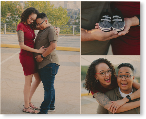 Three Piece Wall Art, Single piece, Wood, 8x10, Multicolor, multi