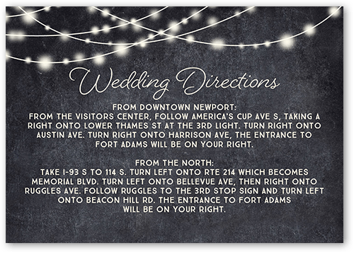 Glowing Ceremony Wedding Enclosure Card, Grey, Matte, Pearl Shimmer Cardstock, Square