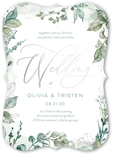 Garden Wedding Invitations