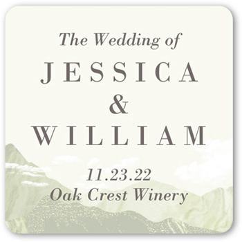 Dusty Mountains Stickers, StickersSage