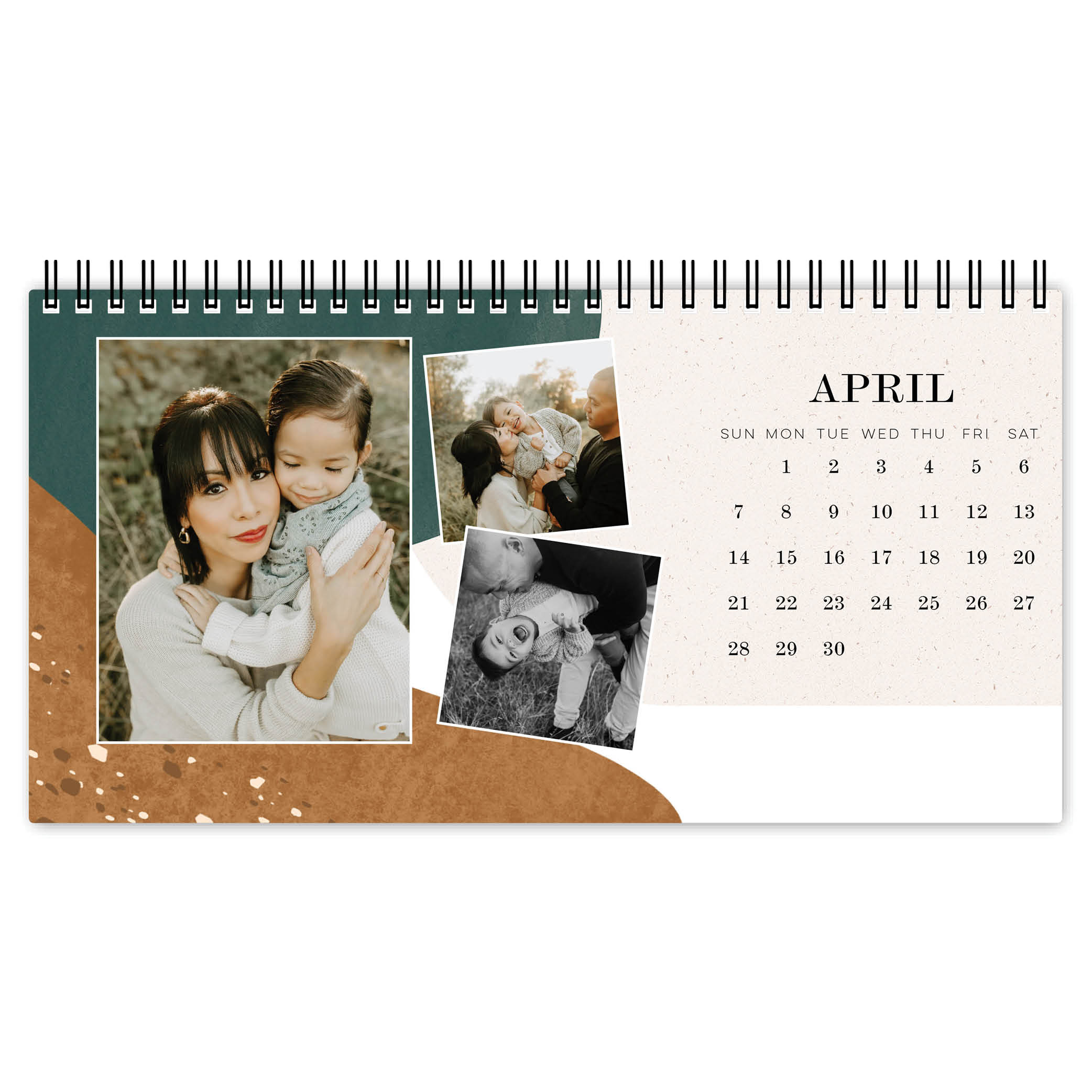 Everyday Boho Desk Calendar Shutterfly