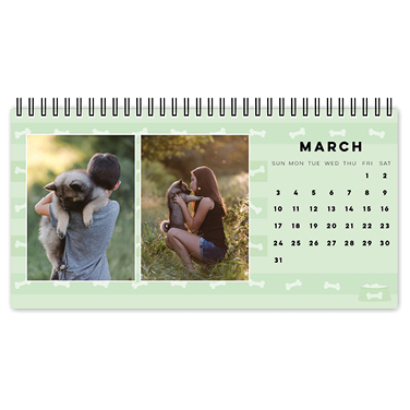 Must Love Dogs Desk Calendar, 5x11