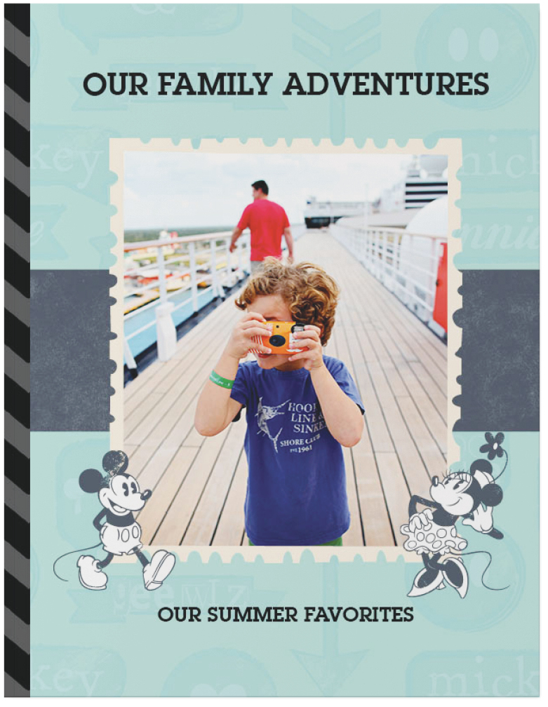 Classic Disney Photo Book, 11x8, Soft Cover, Standard Pages