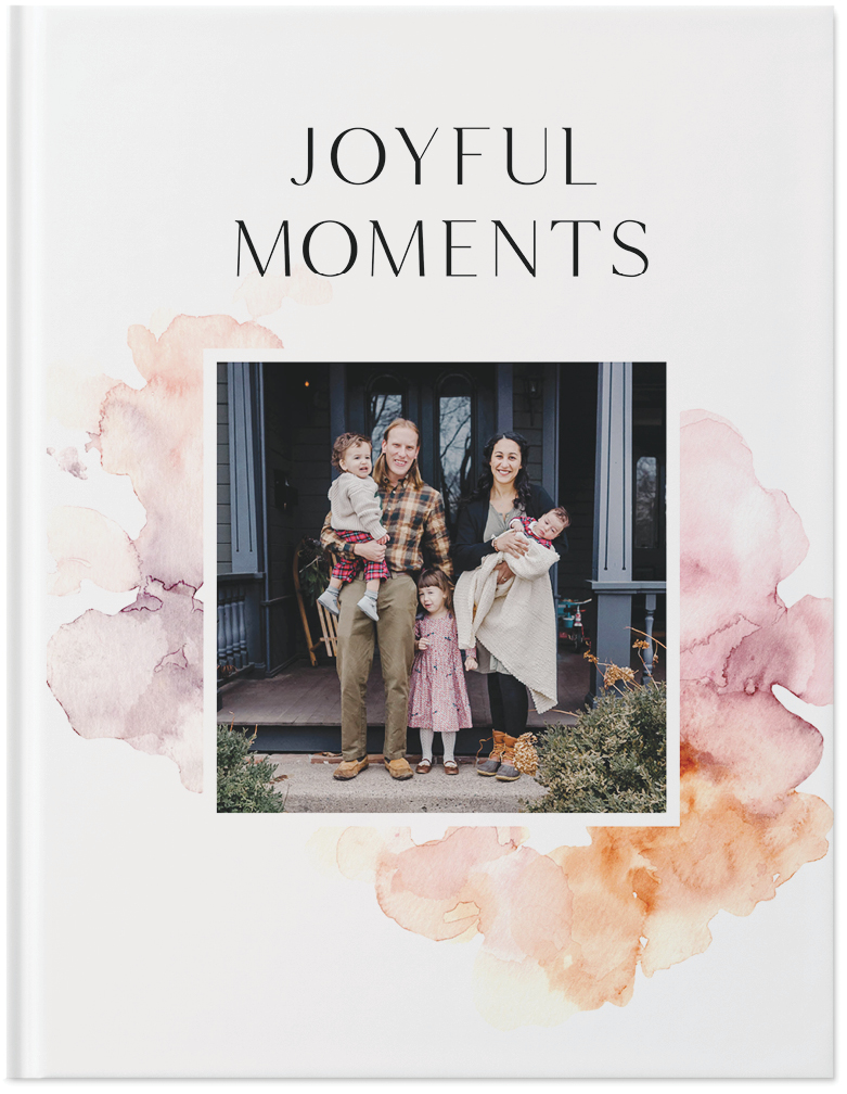 Watercolor Washes by Kim Thoa Photo Book, 11x8, Hard Cover - Glossy, Standard Pages