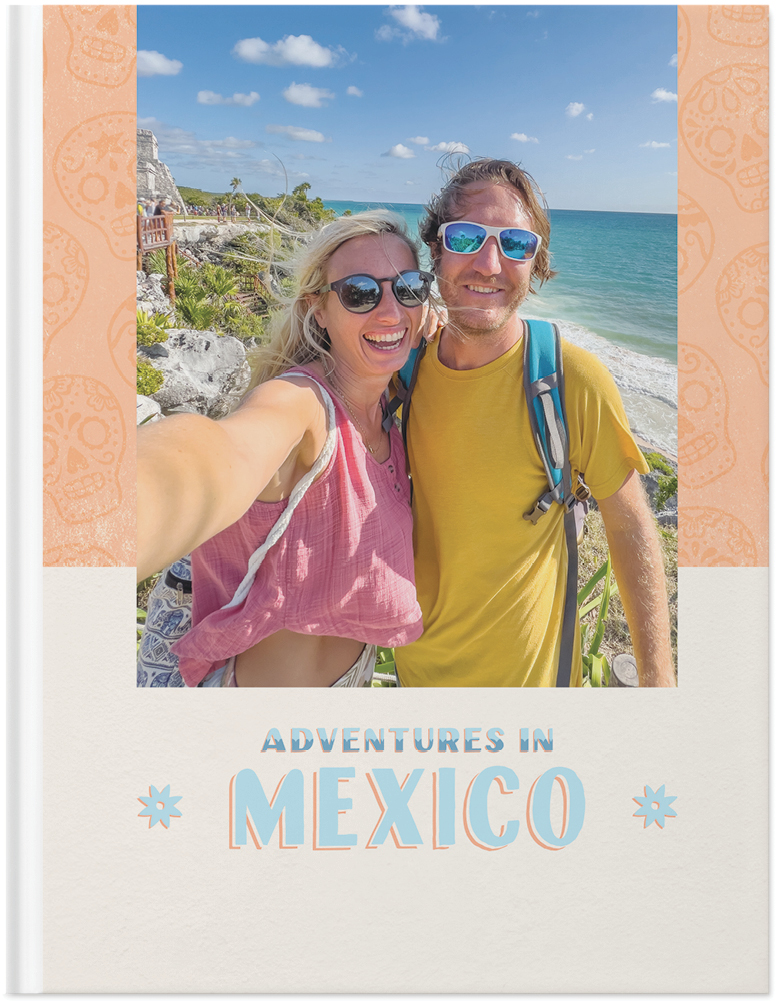 Adventures in Mexico Photo Book, 11x8, Hard Cover - Glossy, Standard Pages