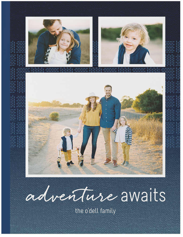 Everyday Indigo Photo Book, 11x8, Soft Cover, Standard Pages