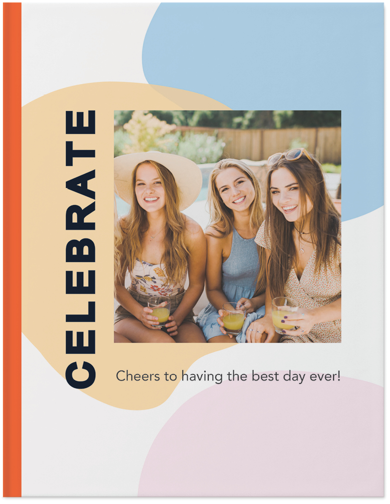 Modern Celebrations Photo Book, 11x8, Hard Cover, Standard Pages