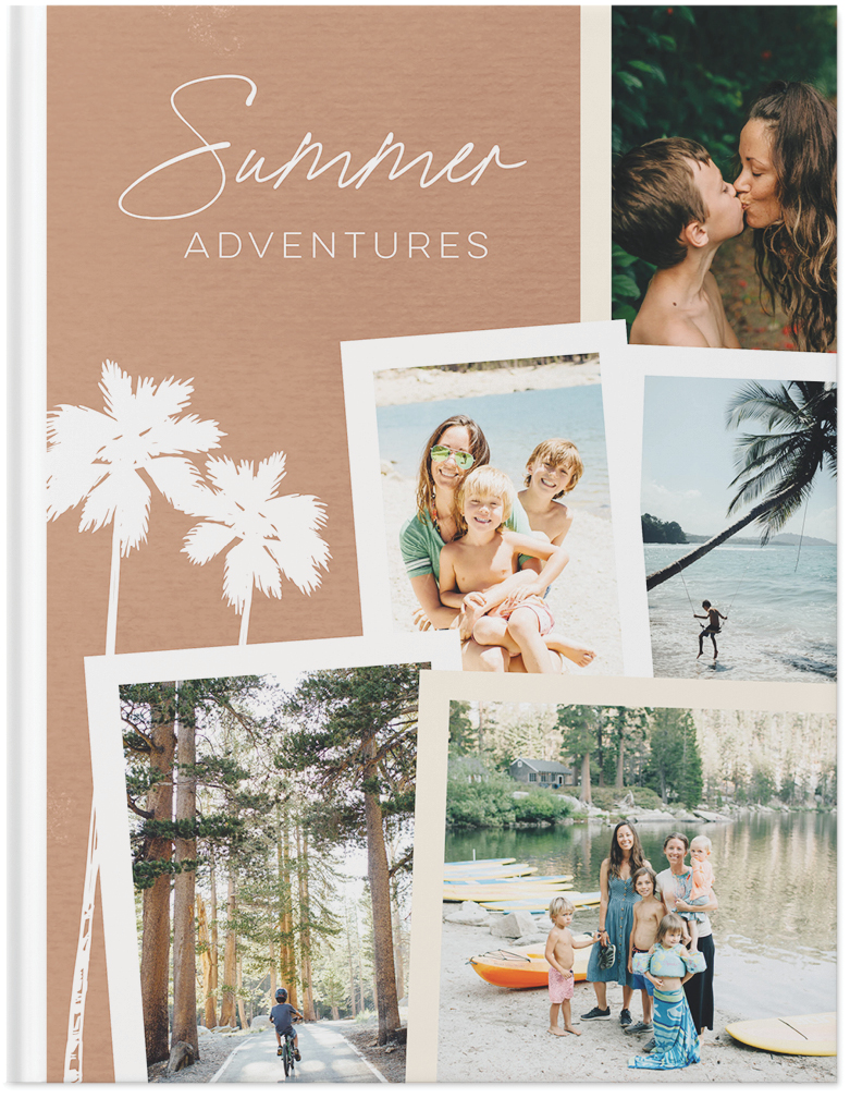Summer Adventures Photo Book, 11x8, Hard Cover - Glossy, Standard Pages