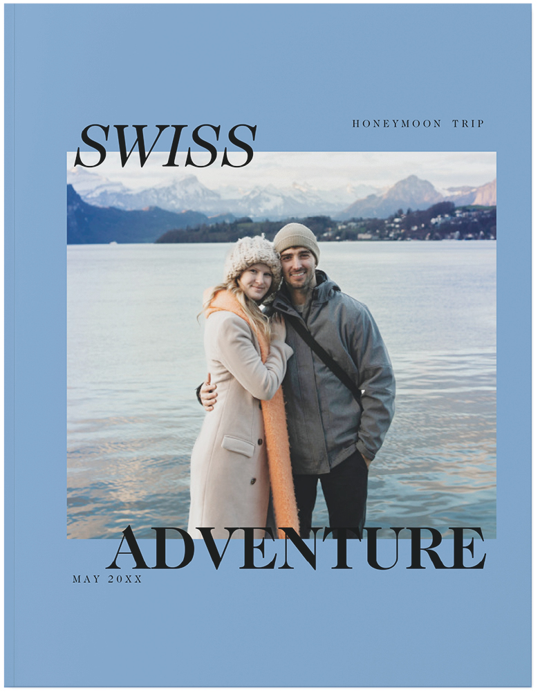 Travel Archives Photo Book, 11x8, Soft Cover, Standard Pages