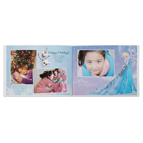 Disney Frozen Photo Book, 8x11, Professional Flush Mount Albums, Flush Mount Pages
