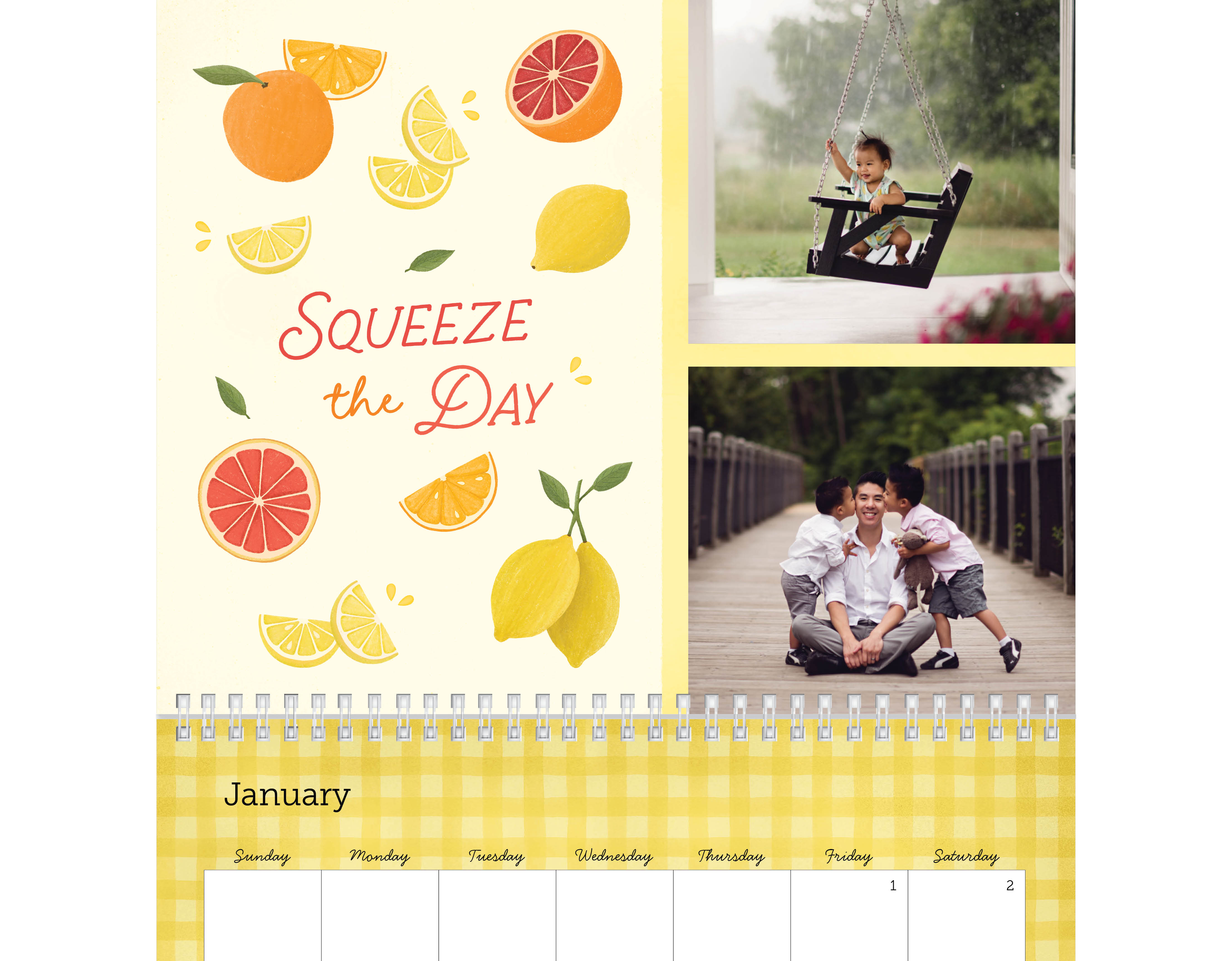 Seasonal Treats Calendar Wall Calendar, 8x11