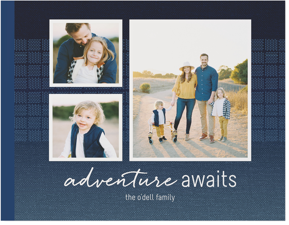 Everyday Indigo Photo Book, 8x11, Soft Cover, Standard Pages