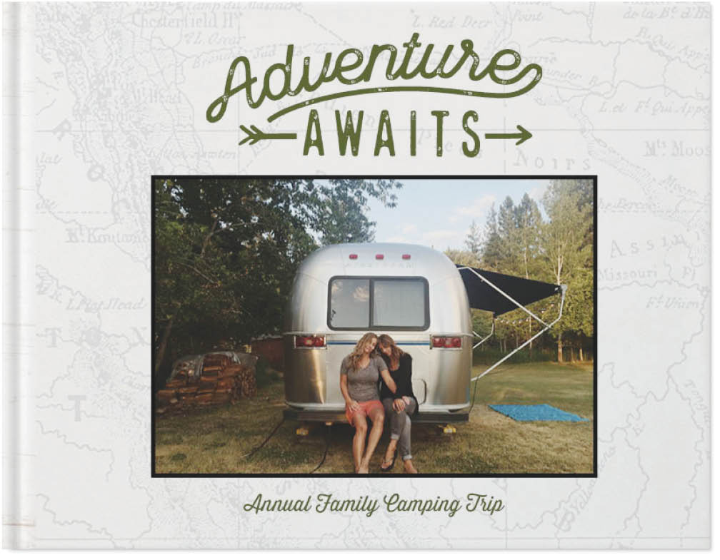 Outdoor Adventures by Sarah Hawkins Designs Photo Book, 11x14, Hard Cover - Glossy, Standard Layflat