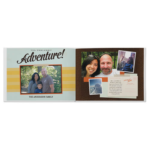 The Travel Bug Photo Book, 11x14, Professional Flush Mount Albums, Flush Mount Pages