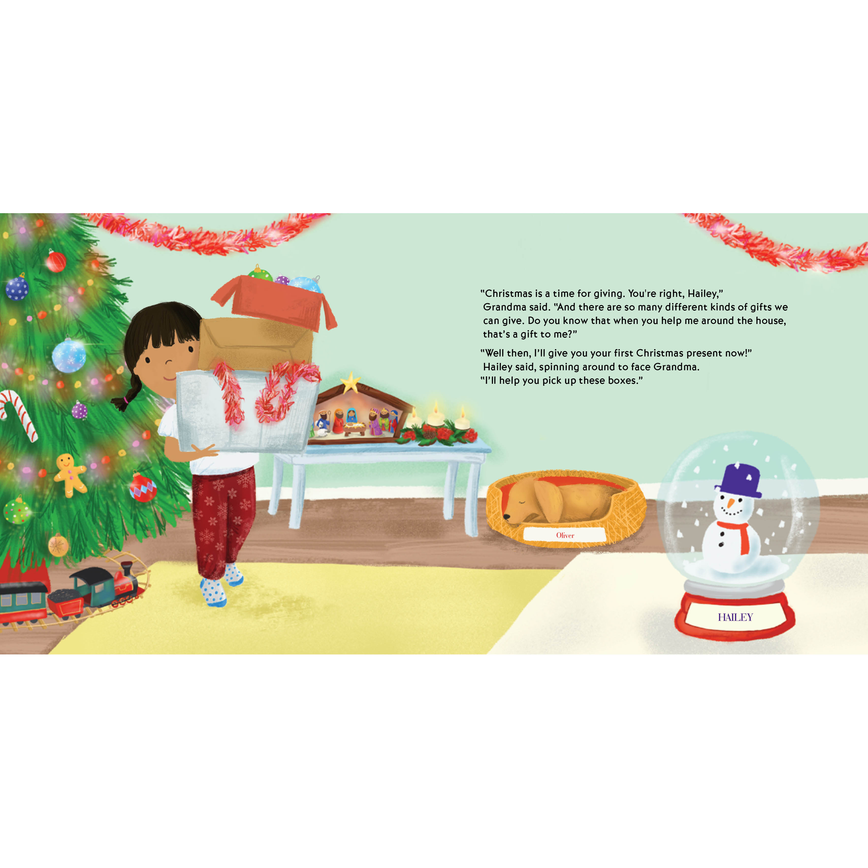 First Christmas Personalized Story Book