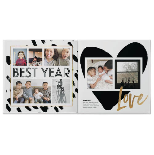 Family Yearbook Photo Book, 10x10, Soft Cover, Standard Pages