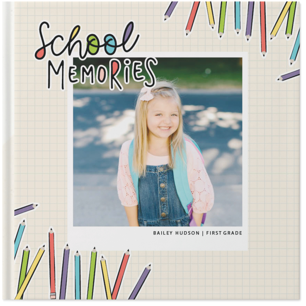 Colorful School Days by Float Paperie Photo Book, Colorful School Days by Float Paperie Photo Book