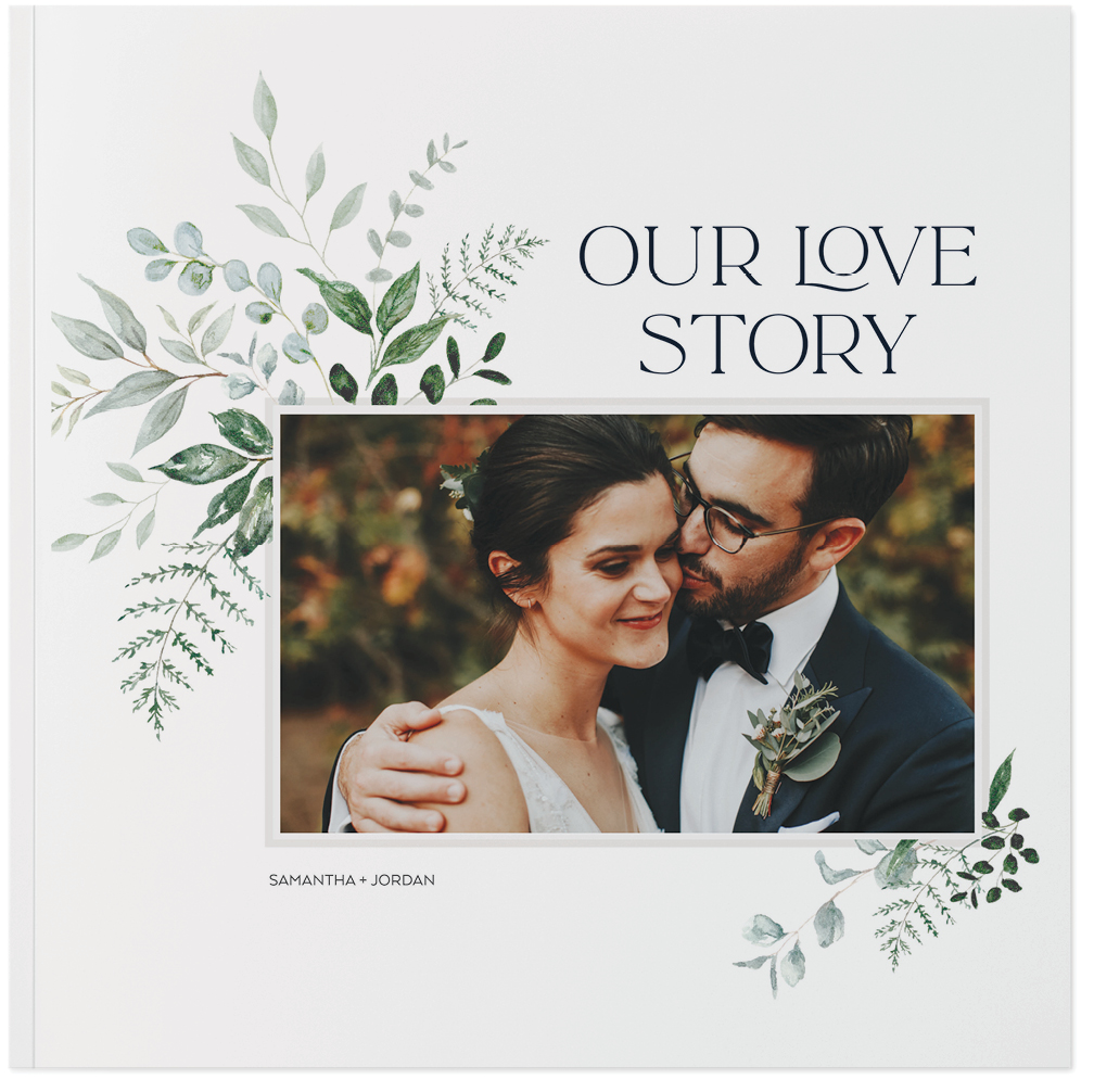 Elegant Wedding Greenery by Kim Thoa Photo Book, 10x10, Soft Cover, Standard Pages