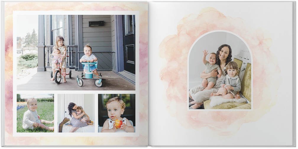 Watercolor Washes by Kim Thoa 10x10 Photo Book Preview 1