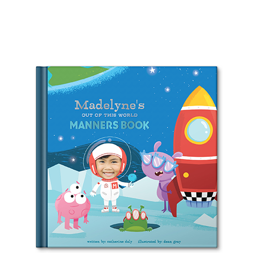 My Out of this World Manners Book Personalized Story Book       , -8X8