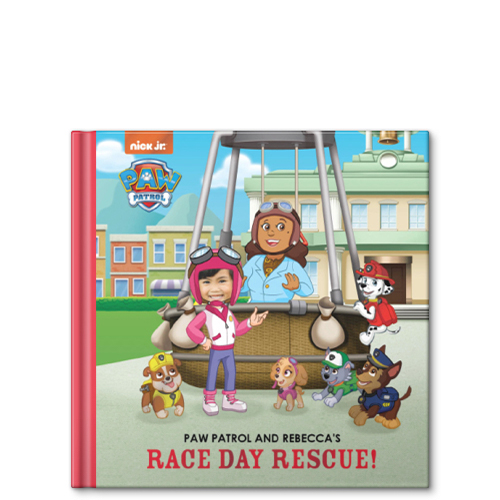 Paw Patrol And My Race Day Rescue Personalized Story Book