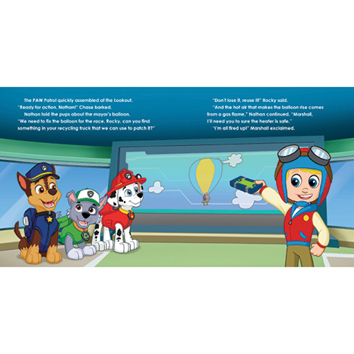 paw patrol personalized book