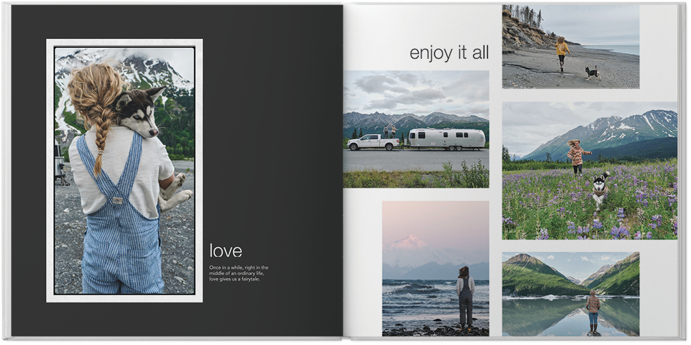 Black and White Photo Album 10x10 Photo Book Preview 6