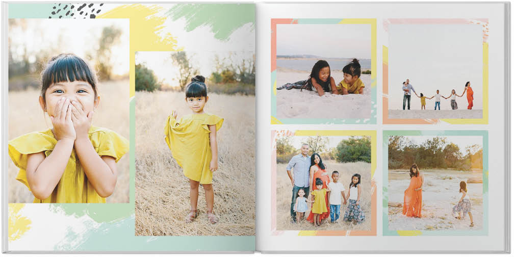 Cheerful Color 10x10 Photo Book Preview 2