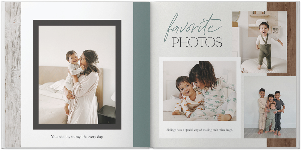 Elevated Rustic 10x10 Photo Book Preview 3