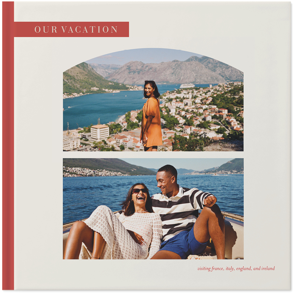 Europe Mementos Photo Book, 8x8, Hard Cover - Glossy, Standard Pages