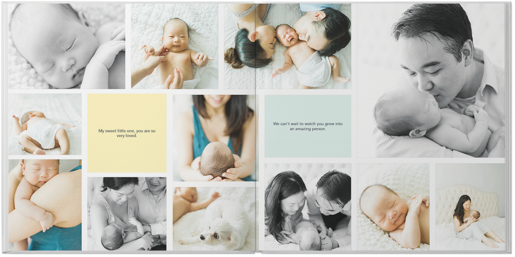 Modern Baby Photo Book