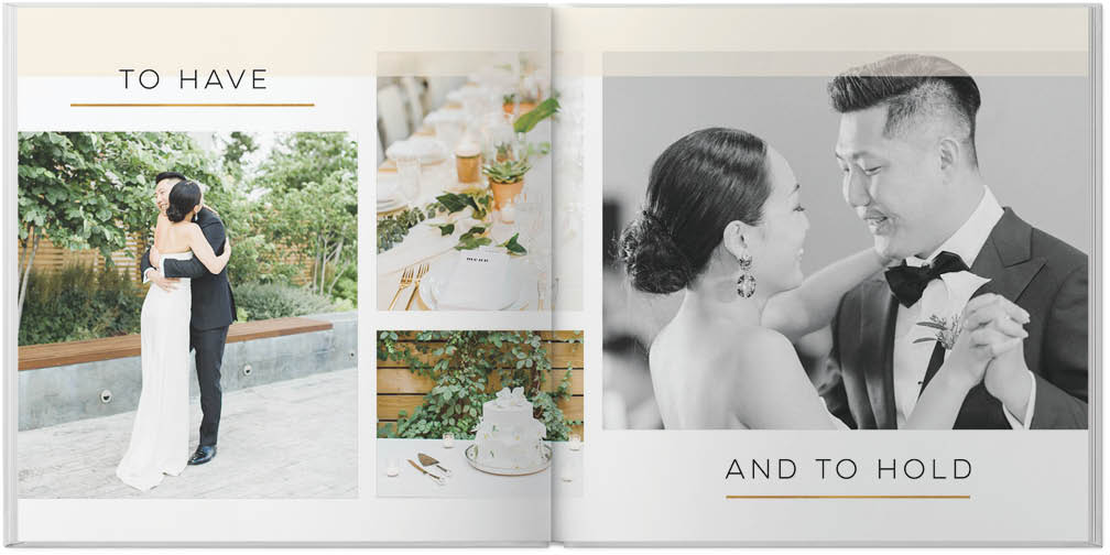 Modern Wedding Story 10x10 Photo Book Preview 4