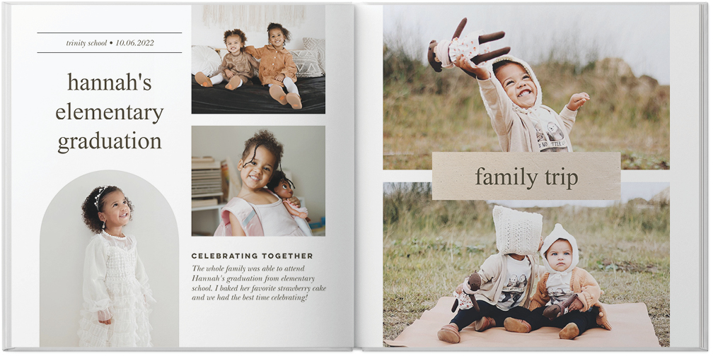 Modern Year In Review Photo Album 10x10 Photo Book Preview 5