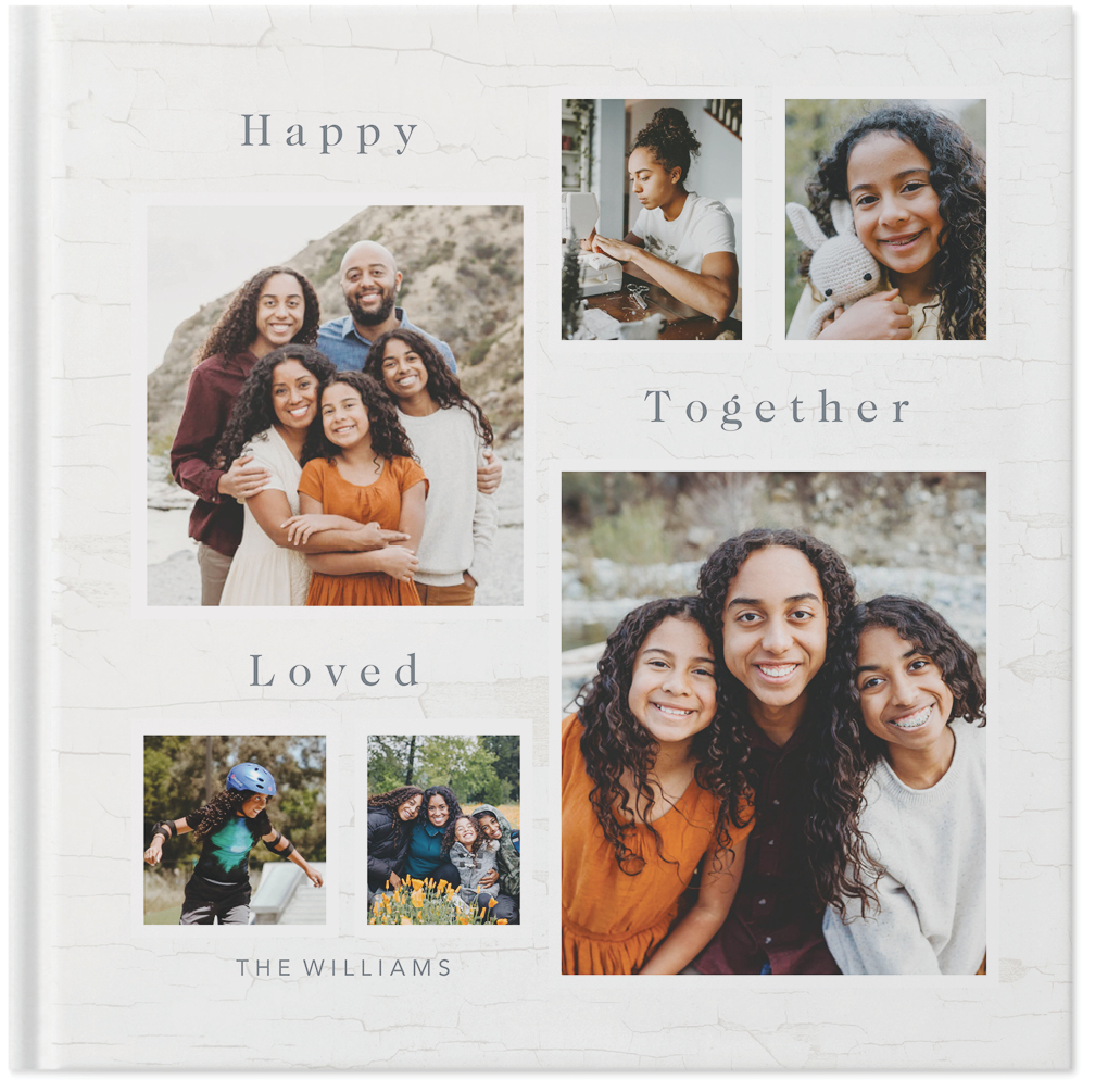 Rustic Gallery Photo Book, 12x12, Hard Cover - Glossy, PROFESSIONAL 6 COLOR PRINTING, Standard Layflat