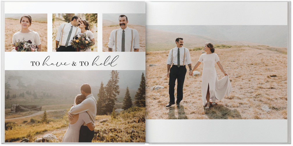 Simple Elegant Wedding 10x10 Photo Book Preview 6