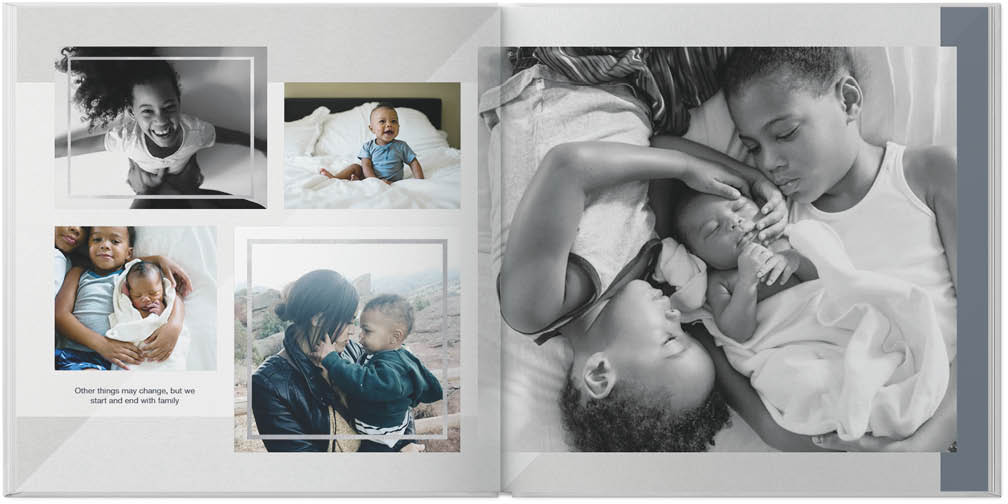 Simply Gray 10x10 Photo Book Preview 4