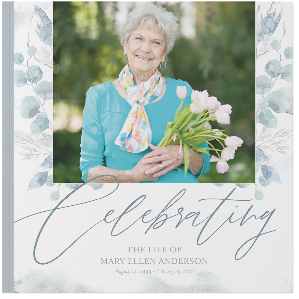 Celebration of Life by Sarah Hawkins Designs Photo Book, 10x10, Soft Cover, Standard Pages