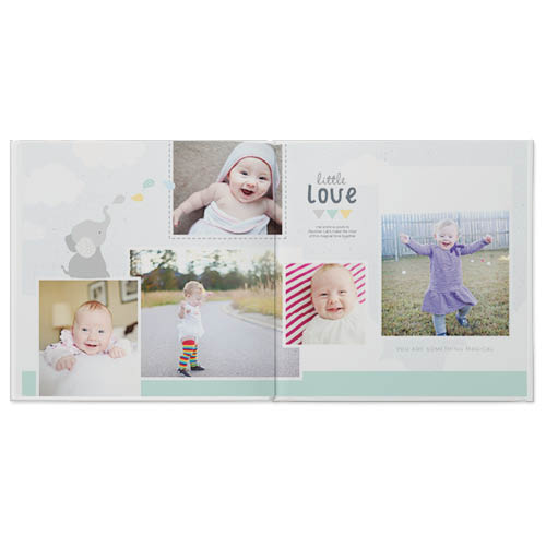 Tiny Little You Photo Book, 10x10, Professional Flush Mount Albums, Flush Mount Pages