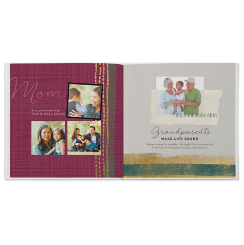 What I Love About You Photo Book, 12x12, Professional Flush Mount Albums, Flush Mount Pages